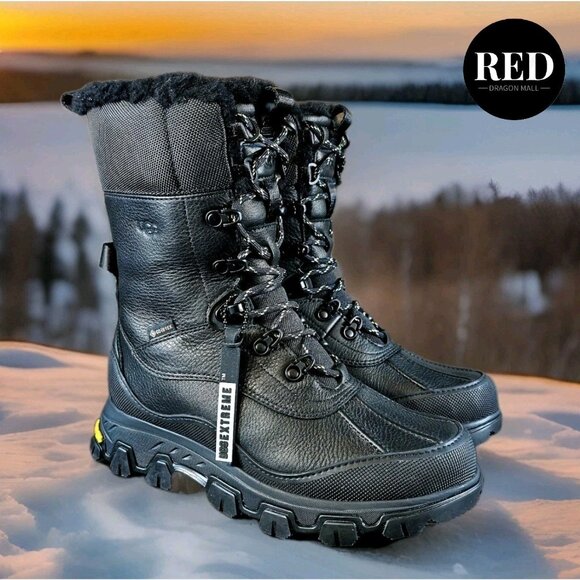 UGG Black Adirondack Meridian Gore-Tex Extreme Boots 1143839 - Women's Size 7 - Picture 3 of 14